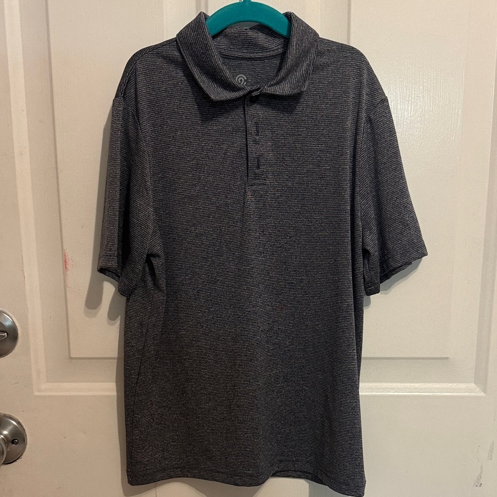 Champion Men's Dark Gray Polo Shirt